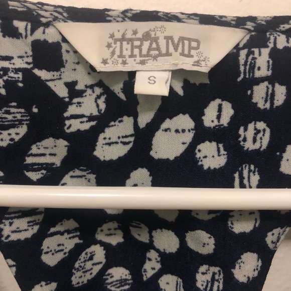 Tramp Cutout Dress SZ Sm. Good Condition - Picture 5 of 6